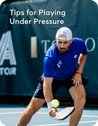 Tips for playing under pressure